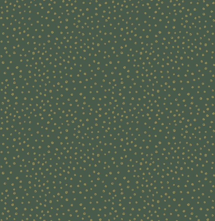 Cassie Green Petite Polka Wallpaper