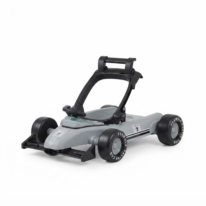 4-in-1 Adjustable Baby Walker with Activity Center and Music Box