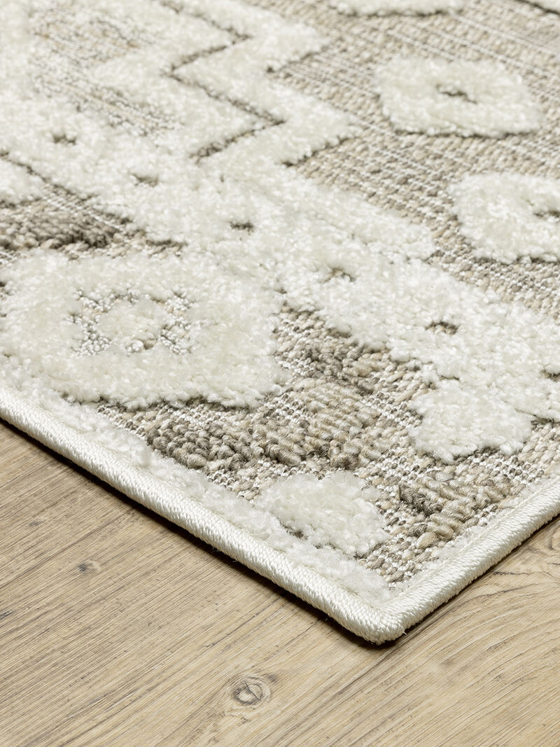 Tangier 5'3" x 7'6" Beige Rug image number 1