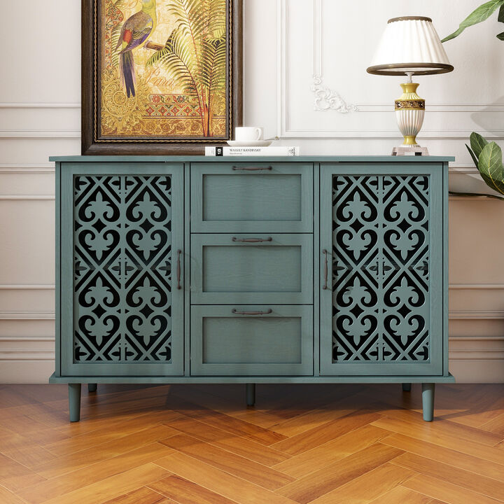 Merax Modern Storage Cabinet with 3 Drawers