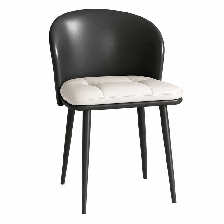Modern PU Leather Dining Chair Set of 4