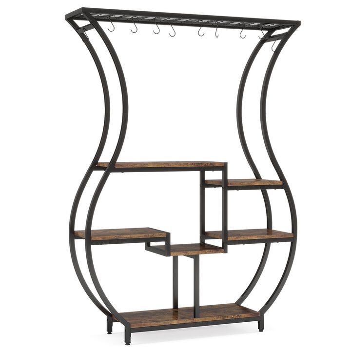 Tribesigns Vase-Shaped Plant Stand 6-Tier Plant Display Rack
