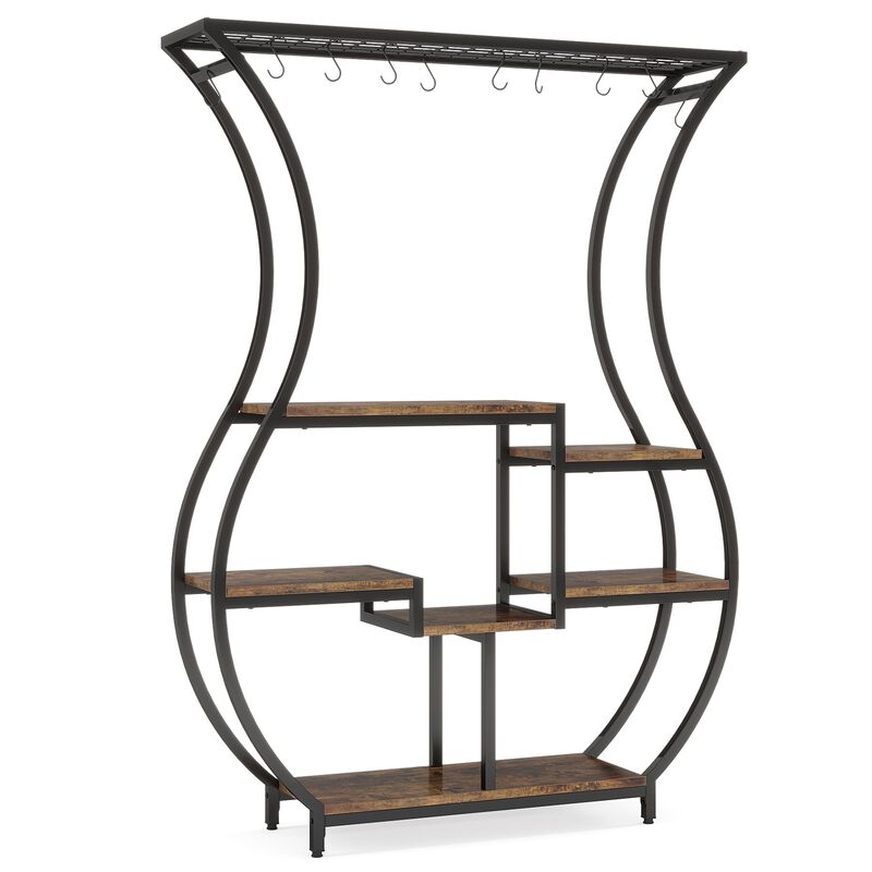 Tribesigns Vase-Shaped Plant Stand 6-Tier Plant Display Rack image number 0