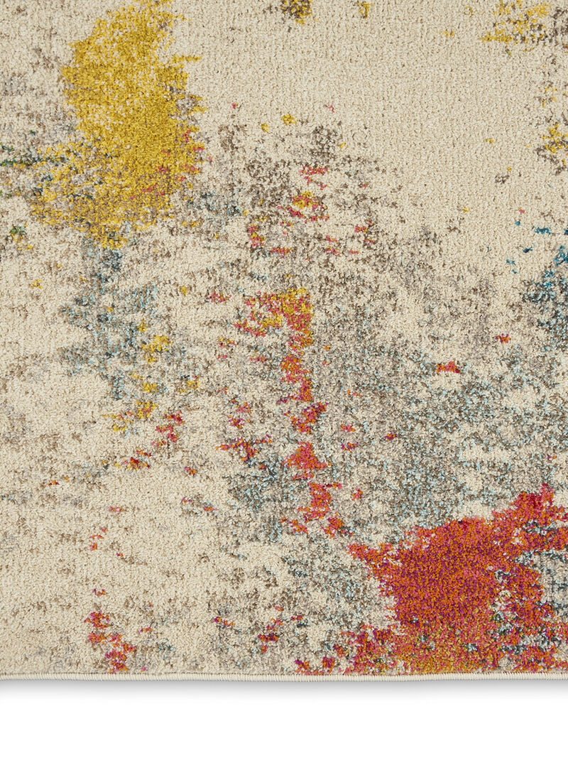 Celestial CES12 Ivory/Multicolor 6'7" x 9'7" Rug