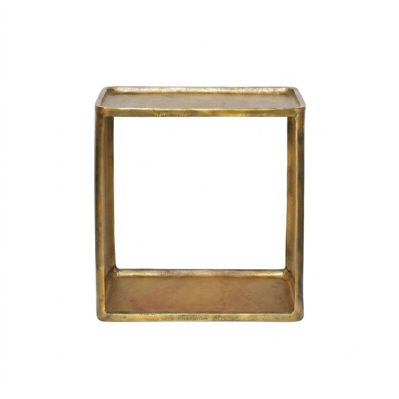 DERWANT SIDE TABLE ANTIQUE BRASS image number 0