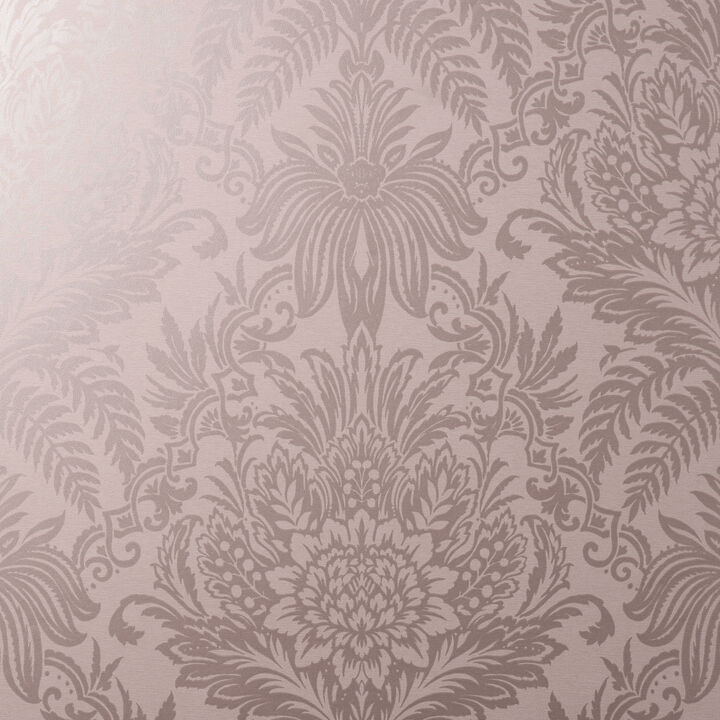 Signature Rose Damask Wallpaper