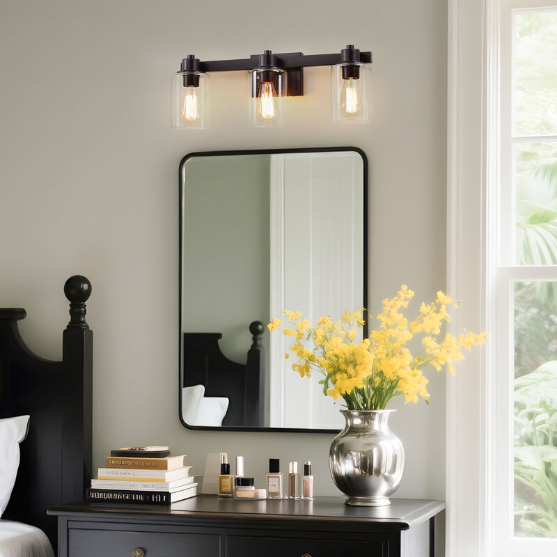 22" Modern 3-Light Dimmable Indoor Wall Sconce image number 8