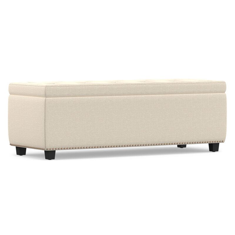 Simpli Home Hamilton Storage Ottoman image number 7