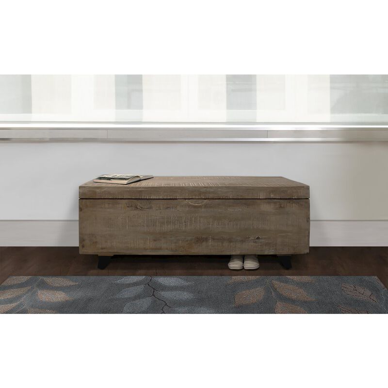 Rockefeller Storage Chest in Gray