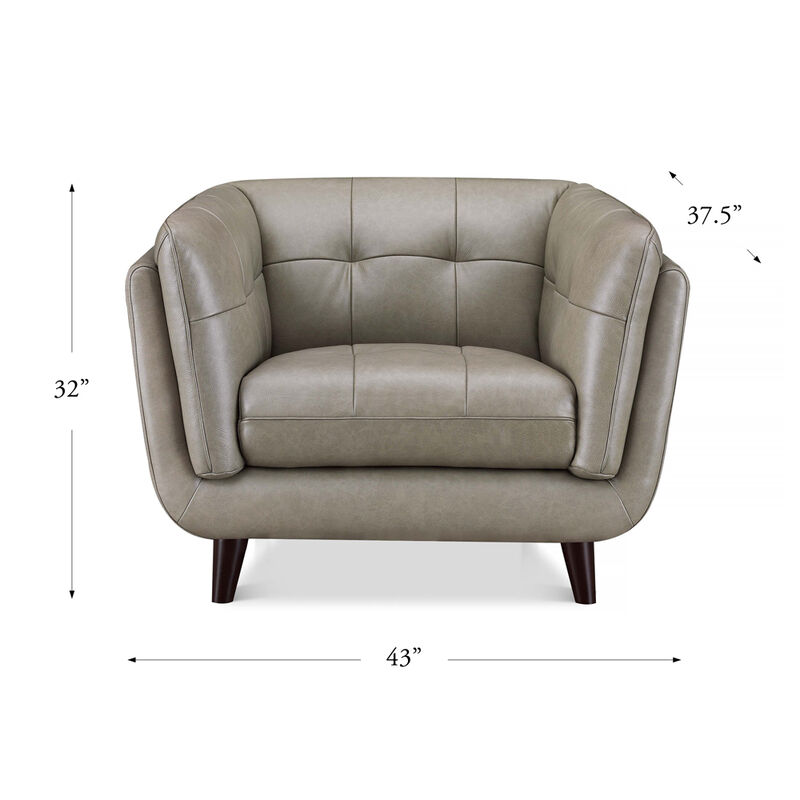 Solana Top Grain Leather Chair