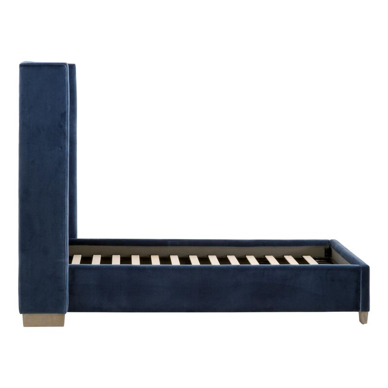 Chandler Twin Bed, Denim