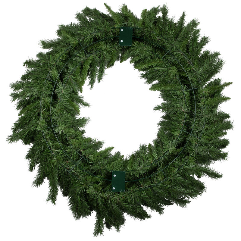 Lush Mixed Pine Artificial Christmas Wreath - 48-Inch  Unlit image number 6