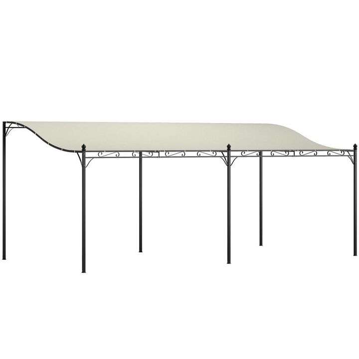 Hivvago 10x20 Metal Pergola Canopy for Patio