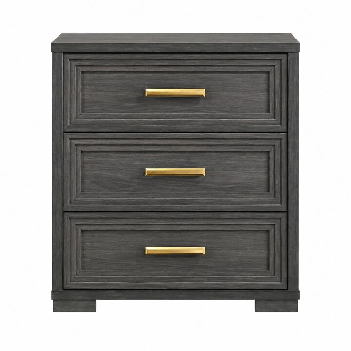 Tavressiq 3-Drawer Nightstand