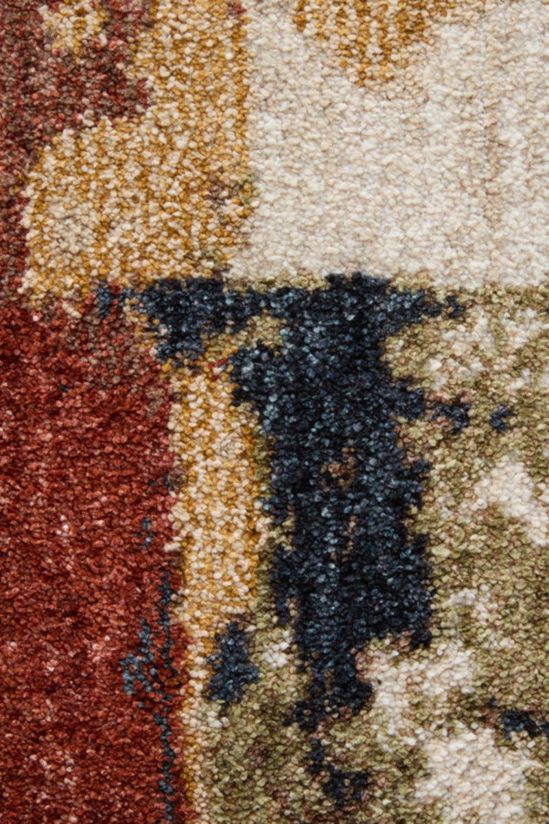 Pearson 39SQF Dark Blue/Rust 9' x 12' Rug image number 7
