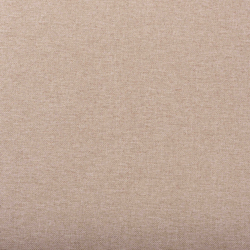 Baxton Studio Genesis Modern Beige Fabric and Dark Brown Finished Wood 6-Piece Dining Set