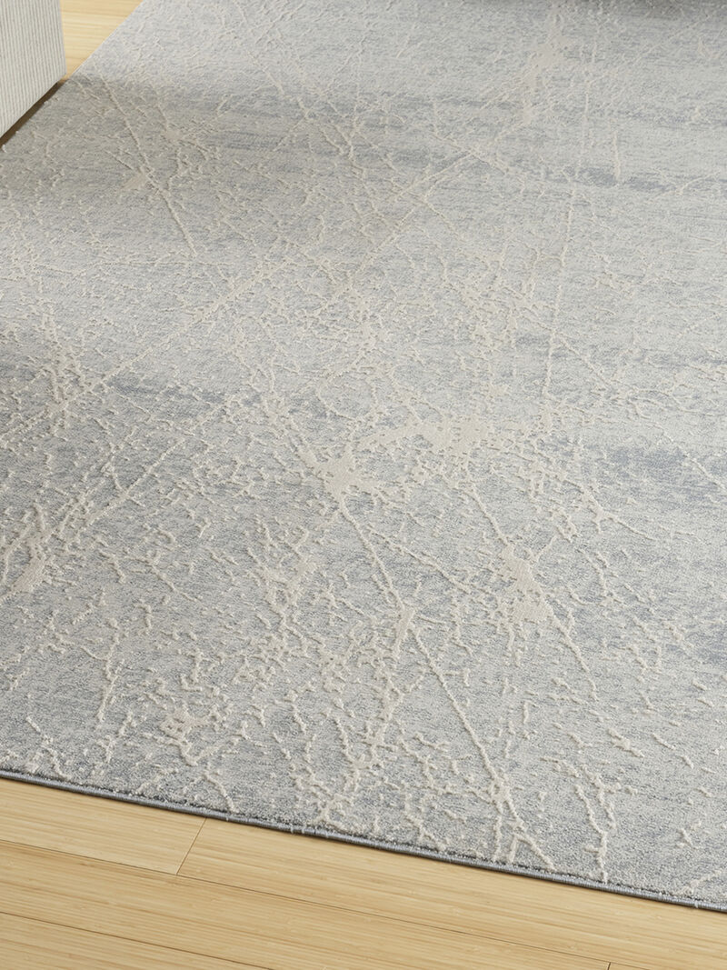 Exhale EXL02 Ivory/Gray 3'11" x 5'11" Rug