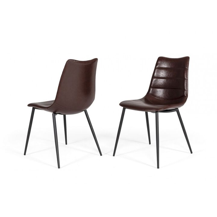 Gilliam Brown Dining Chair (Set of 2)
