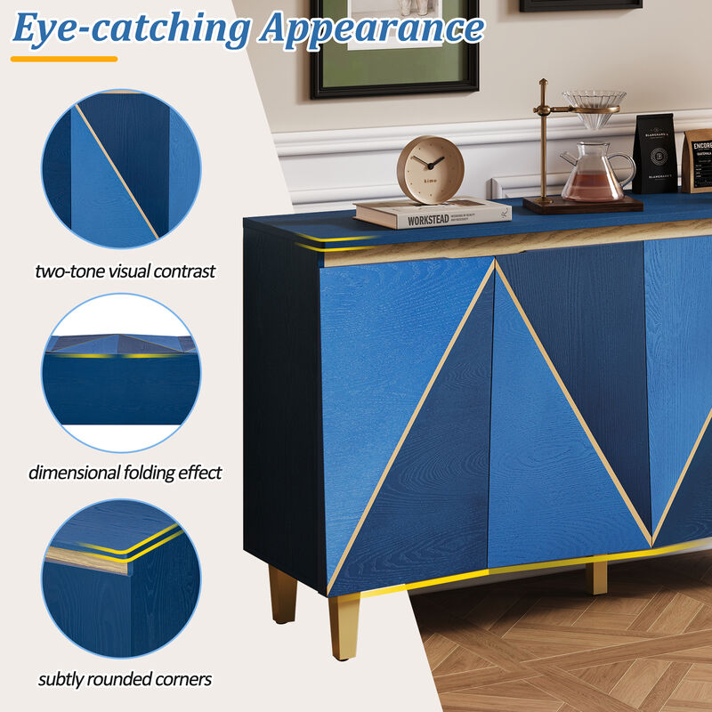 Merax Retro Buffet Cabinet with Storage