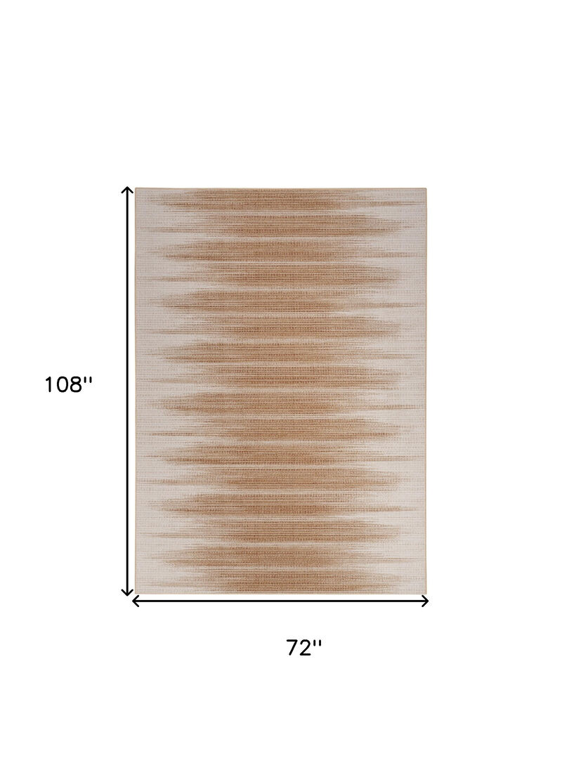 HomeRoots Ombre Distressed Non Skid Area Rug image number 4