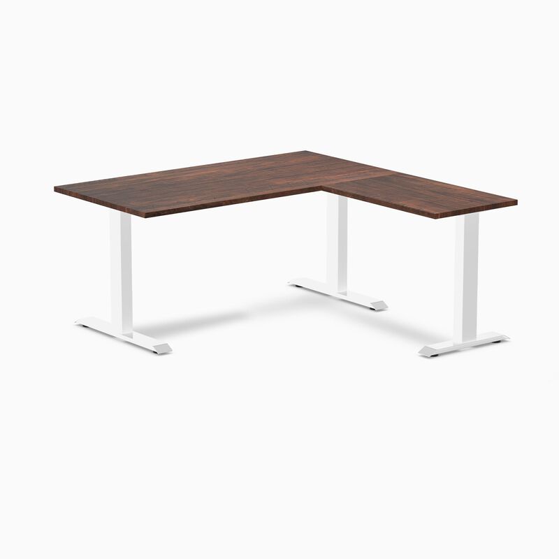 Desky Zero Softwood L-Shape Office Desk image number 0