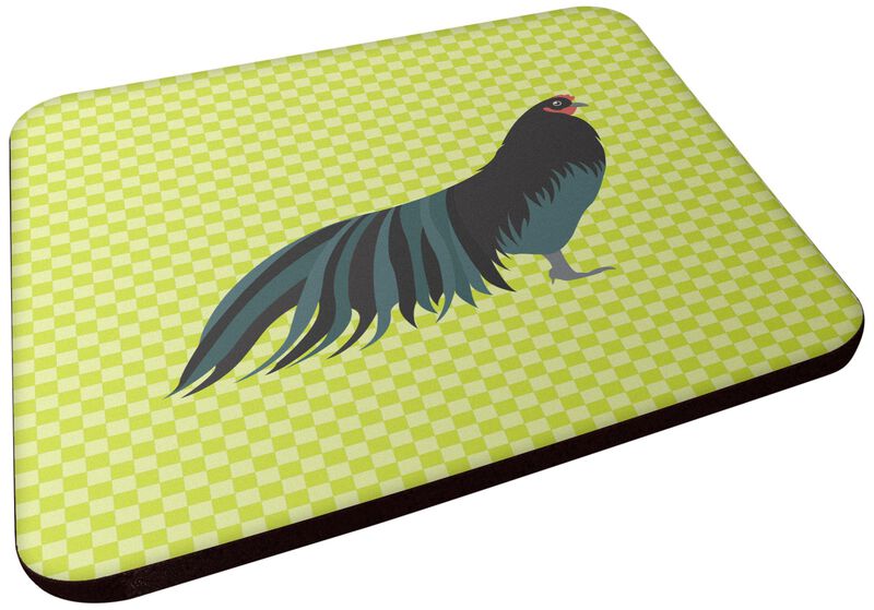 Caroline's Treasures Sumatra Chicken Green Decorative coasters, 3.5, Multicolor