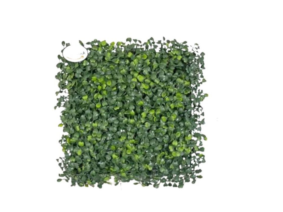 Grass Wall Panels 12 Pack 10 X 10 Inch Artificial Boxwood 50 Zip Ties Fake Plant