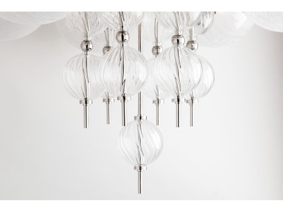 Calypso Nickel Chandelier