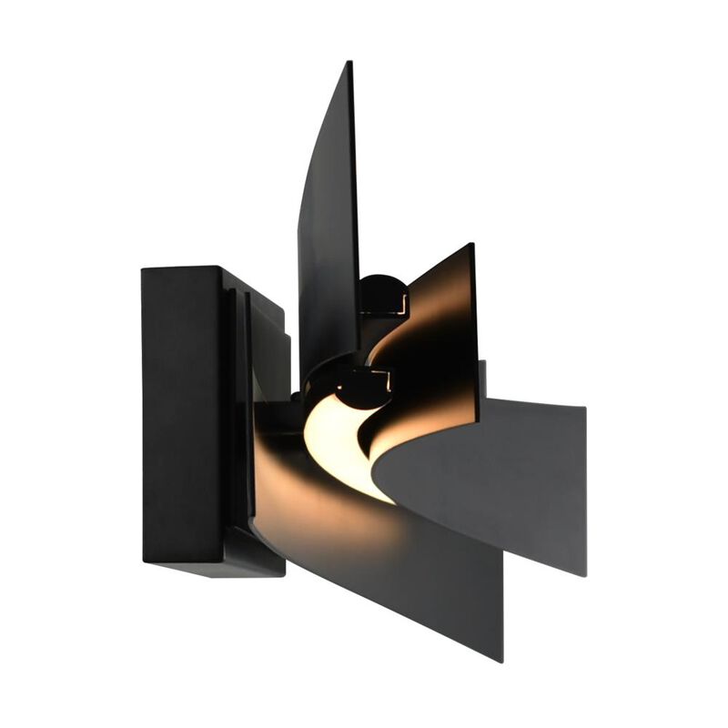 Candora Integrated LED Black Vanity Light
