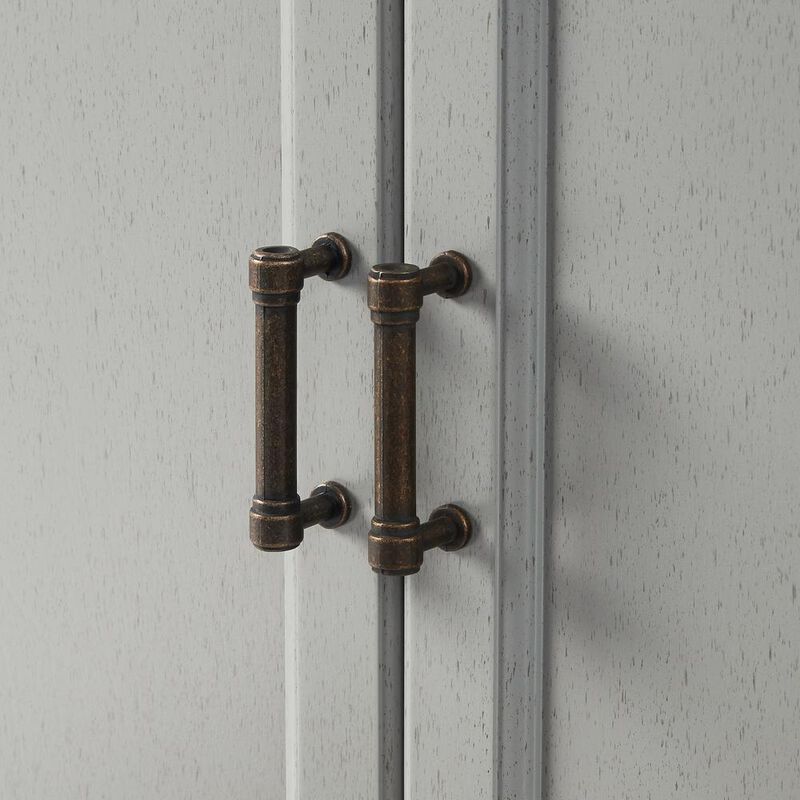 Crosley Furniture Tara Sideboard Distressed Gray