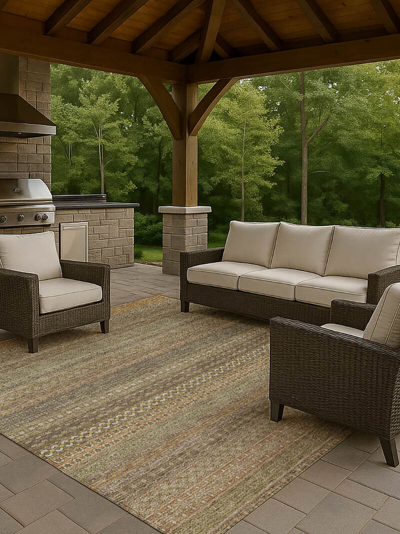 Trevi TV3 Khaki 10' x 14' Rug