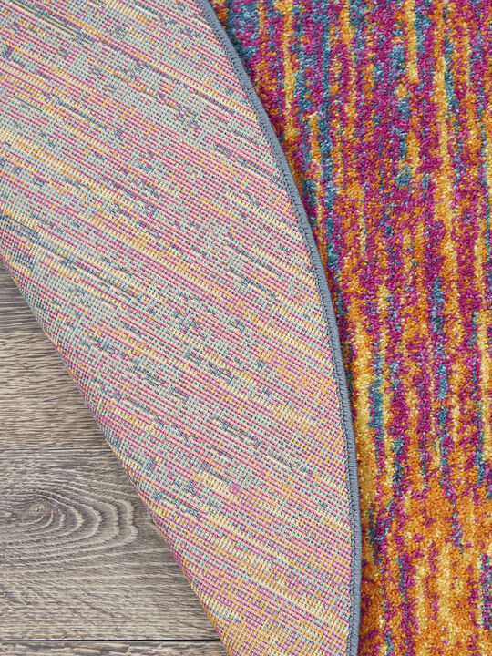 Passion PSN09 Multicolor 8' x Round Rug