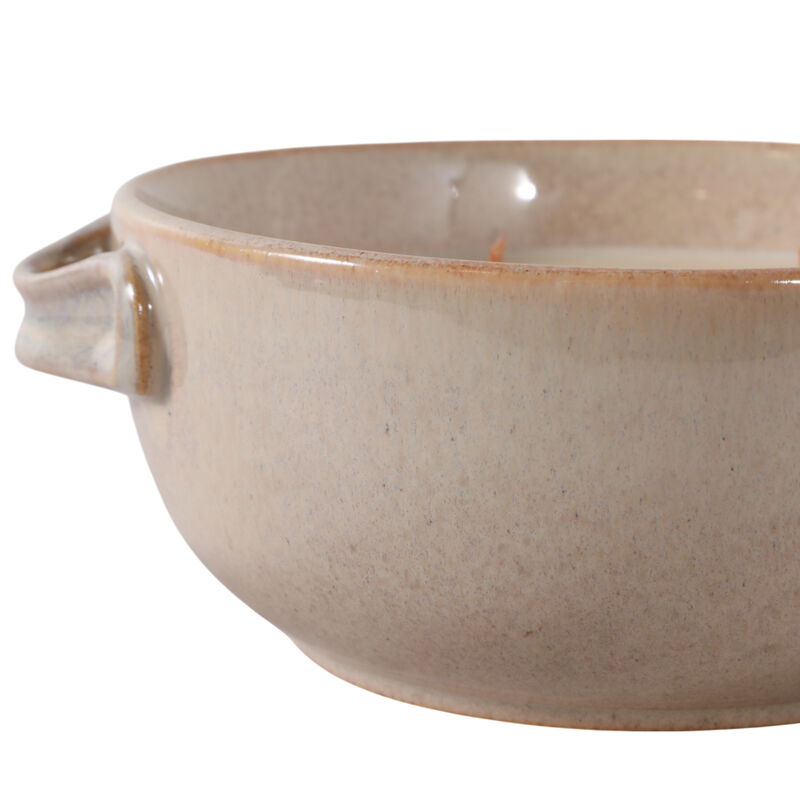 8" 14 Oz Coffee Candle, Brown image number 4
