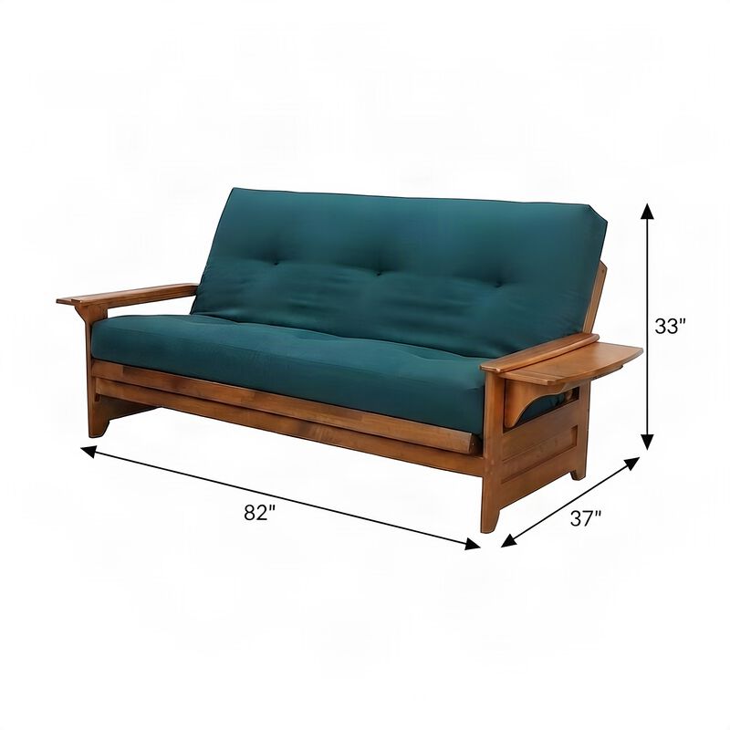 Phoenix&nbsp;Frame-Barbados&nbsp;Finish-Suede Navy Mattress image number 5
