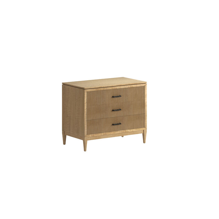 Loft Reeded Bedside Chest