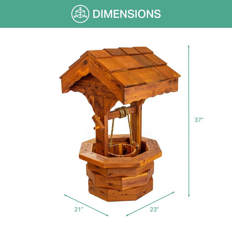 American Furniture Classics 37" Medium Wishing Well image number 4