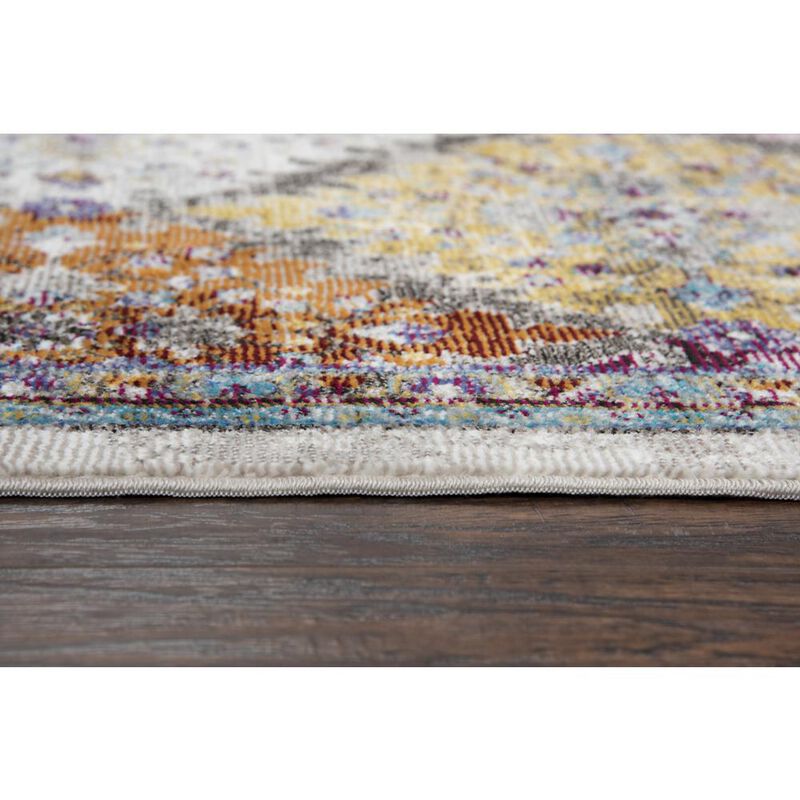 Morocco Neutral 7'6" x 9'5" Power-Loomed Rug