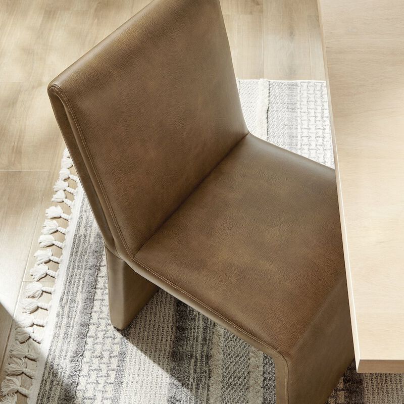 Emory Vegan Leather Dining Side Chair image number 8