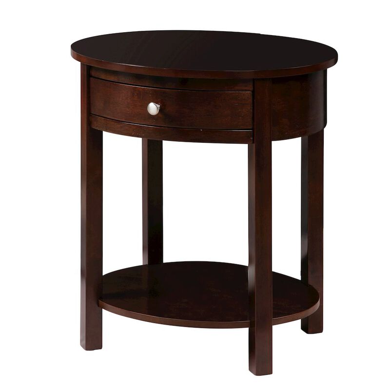 Convience Concept, Inc. Classic Accents Cypress 1 Drawer End Table with Shelf