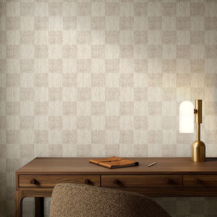 Checkers Wallpaper by Getty Images - Checkers Terracotta II