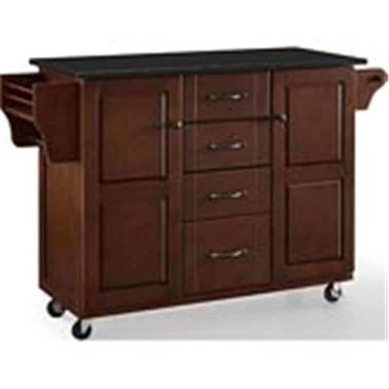 Crosley Eleanor Solid Granite Top Kitchen Cart
