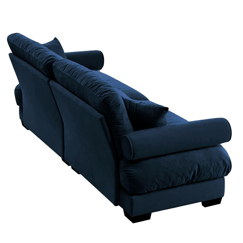 Plizer Large Size Modern Loveseat image number 3