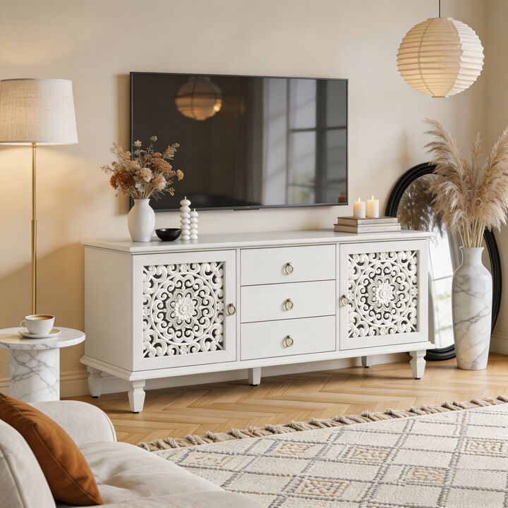 Zuggor Retro TV Stand Sideboard