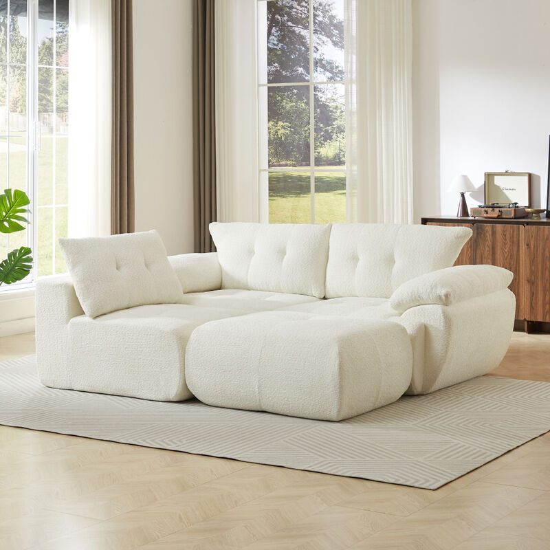 Papkog Chenille Modular Sectional Sofa image number 4