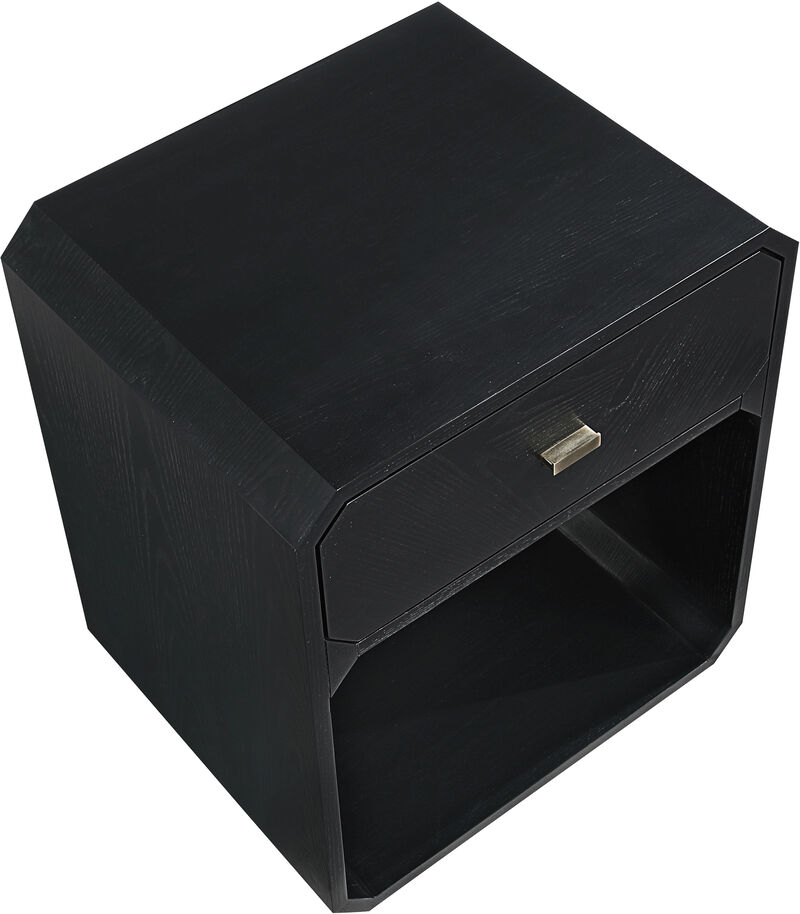 Meridian Furniture Parker Black Ash Veneer Night stand image number 7
