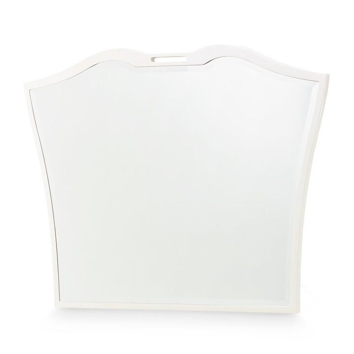 Michael Amini La Marisia Dresser Mirror - Creamy Pearl