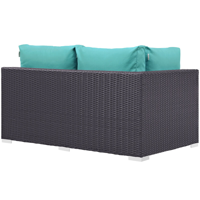 Modway - Convene Outdoor Patio Left Arm Loveseat
