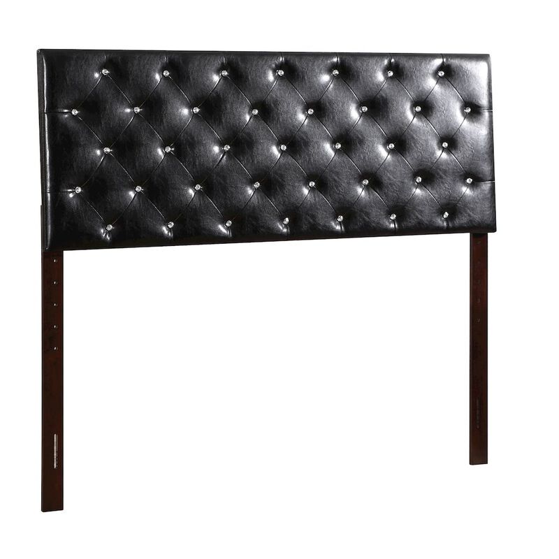 Glory Furniture Super Nova Queen Headboard in Black Color