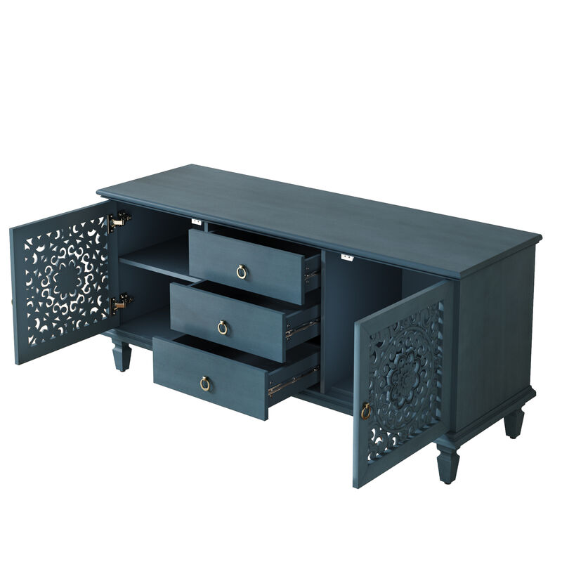 Zuggor Retro TV Stand Sideboard image number 7