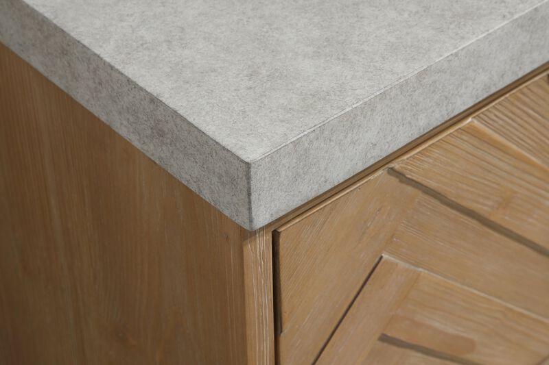 Carlsbad 36" Floating Bathroom Vanity Weathered Fir image number 7